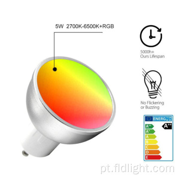 Alexa Tuya e lâmpada inteligente do Google Home
